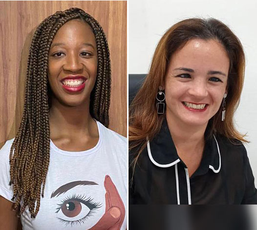 Isadora Nascimento e Priscilla Selares