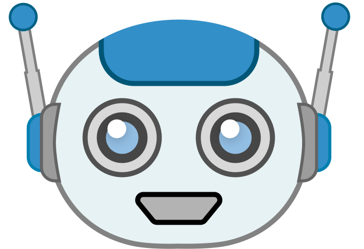 Mascote robô da iniciativa de upcycling